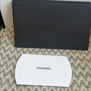 Chanel Black and White Stationery Set